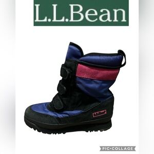 L.L. Bean Kids Boots - Black, Blue, Pink